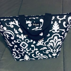 Thirty-One Thermal Tote // Black + White